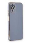 BFS  Xiaomi Redmi Note 10 Kılıf Volet Silikon - Mavi