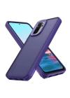 BFS  Xiaomi Redmi Note 10 Pro Kılıf Elegant Kapak - Derin Mor