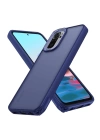 BFS  Xiaomi Redmi Note 10 Pro Kılıf Elegant Kapak - Lacivert