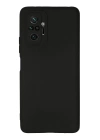 BFS  Xiaomi Redmi Note 10 Pro Kılıf First Silikon - Siyah