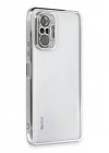 BFS Xiaomi Redmi Note 10 Pro Kılıf Lensli Silikon - Gümüş