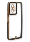 BFS  Xiaomi Redmi Note 10 Pro Kılıf Liva Lens Silikon - Siyah