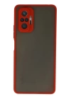 BFS  Xiaomi Redmi Note 10 Pro Kılıf Montreal Silikon Kapak - Kırmızı