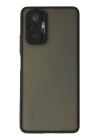 BFS  Xiaomi Redmi Note 10 Pro Kılıf Montreal Silikon Kapak - Siyah