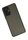 BFS  Xiaomi Redmi Note 10 Pro Kılıf Montreal Silikon Kapak - Siyah