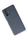 BFS  Xiaomi Redmi Note 10 Pro Kılıf Nano içi Kadife Silikon - Gri