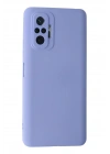 BFS  Xiaomi Redmi Note 10 Pro Kılıf Nano içi Kadife Silikon - Lila