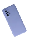 BFS  Xiaomi Redmi Note 10 Pro Kılıf Nano içi Kadife Silikon - Lila