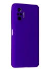 BFS  Xiaomi Redmi Note 10 Pro Kılıf Nano içi Kadife Silikon - Mor