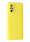 BFS  Xiaomi Redmi Note 10 Pro Kılıf Nano içi Kadife Silikon - Sarı