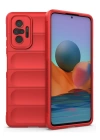 BFS  Xiaomi Redmi Note 10 Pro Kılıf Optimum Silikon - Kırmızı