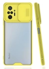 BFS  Xiaomi Redmi Note 10 Pro Kılıf Platin Kamera Koruma Silikon - Sarı