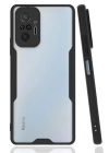 BFS  Xiaomi Redmi Note 10 Pro Kılıf Platin Silikon - Siyah