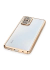 BFS  Xiaomi Redmi Note 10 Pro Kılıf Razer Lensli Silikon - Gold