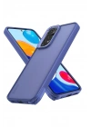 BFS Xiaomi Redmi Note 11 Kılıf Elegant Kapak - Açık Mavi