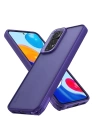 BFS  Xiaomi Redmi Note 11 Kılıf Elegant Kapak - Derin Mor