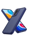 BFS  Xiaomi Redmi Note 11 Kılıf Elegant Kapak - Lacivert