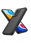 BFS Xiaomi Redmi Note 11 Kılıf Elegant Kapak - Siyah