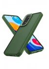 BFS  Xiaomi Redmi Note 11 Kılıf Elegant Kapak - Yeşil