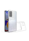 BFS  Xiaomi Redmi Note 11 Kılıf Kart Şeffaf Silikon - Şeffaf