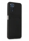 BFS Xiaomi Redmi Note 11 Kılıf Kelvin Kartvizitli Silikon - Siyah