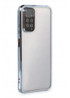 BFS Xiaomi Redmi Note 11 Kılıf Lensli Silikon - Açık Mavi