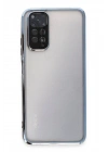 BFS  Xiaomi Redmi Note 11 Kılıf  Lensli Silikon - Açık Mavi