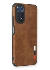 BFS  Xiaomi Redmi Note 11 Kılıf Loop Deri Silikon - Kahverengi