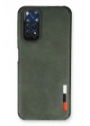 BFS  Xiaomi Redmi Note 11 Kılıf Loop Deri Silikon - Yeşil