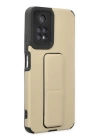 BFS  Xiaomi Redmi Note 11 Kılıf Mega Standlı Silikon - Gold