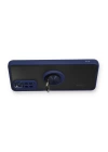 BFS Xiaomi Redmi Note 11 Kılıf Montreal Yüzüklü Silikon Kapak - Lacivert