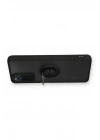 BFS Xiaomi Redmi Note 11 Kılıf Montreal Yüzüklü Silikon Kapak - Siyah