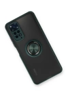 BFS Xiaomi Redmi Note 11 Kılıf Montreal Yüzüklü Silikon Kapak - Yeşil