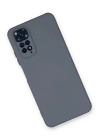 BFS  Xiaomi Redmi Note 11 Kılıf Nano içi Kadife Silikon - Gri