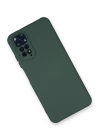 BFS  Xiaomi Redmi Note 11 Kılıf Nano içi Kadife Silikon - Koyu Yeşil