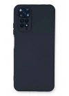 BFS Xiaomi Redmi Note 11 Kılıf Nano içi Kadife Silikon - Lacivert