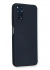 BFS Xiaomi Redmi Note 11 Kılıf Nano içi Kadife Silikon - Lacivert