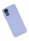 BFS  Xiaomi Redmi Note 11 Kılıf Nano içi Kadife Silikon - Lila