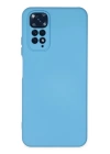 BFS  Xiaomi Redmi Note 11 Kılıf Nano içi Kadife Silikon - Mavi