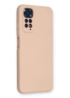 BFS  Xiaomi Redmi Note 11 Kılıf Nano içi Kadife Silikon - Pudra