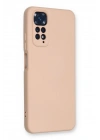 BFS Xiaomi Redmi Note 11 Kılıf Nano içi Kadife Silikon - Pudra