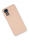 BFS Xiaomi Redmi Note 11 Kılıf Nano içi Kadife Silikon - Pudra