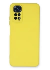 BFS  Xiaomi Redmi Note 11 Kılıf Nano içi Kadife Silikon - Sarı