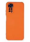 BFS Xiaomi Redmi Note 11 Kılıf Nano içi Kadife Silikon - Turuncu