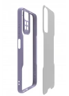 BFS  Xiaomi Redmi Note 11 Kılıf Platin Silikon - Siyah