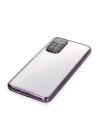 BFS  Xiaomi Redmi Note 11 Kılıf Razer Lensli Silikon - Mor