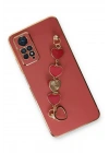 BFS Xiaomi Redmi Note 11 Pro Kılıf Esila Silikon - Kırmızı