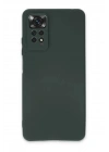 BFS  Xiaomi Redmi Note 11 Pro Kılıf First Silikon - Koyu Yeşil