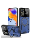 BFS  Xiaomi Redmi Note 11 Pro Kılıf Joy Lens Standlı Kapak - Lacivert