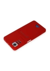 BFS  Xiaomi Redmi Note 11 Pro Kılıf Kelvin Kartvizitli Silikon - Kırmızı